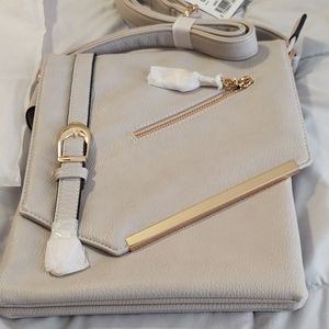 Mia K Collection Crossbody Bag for Women – Shoulder Strap – PU Leather Handbag M